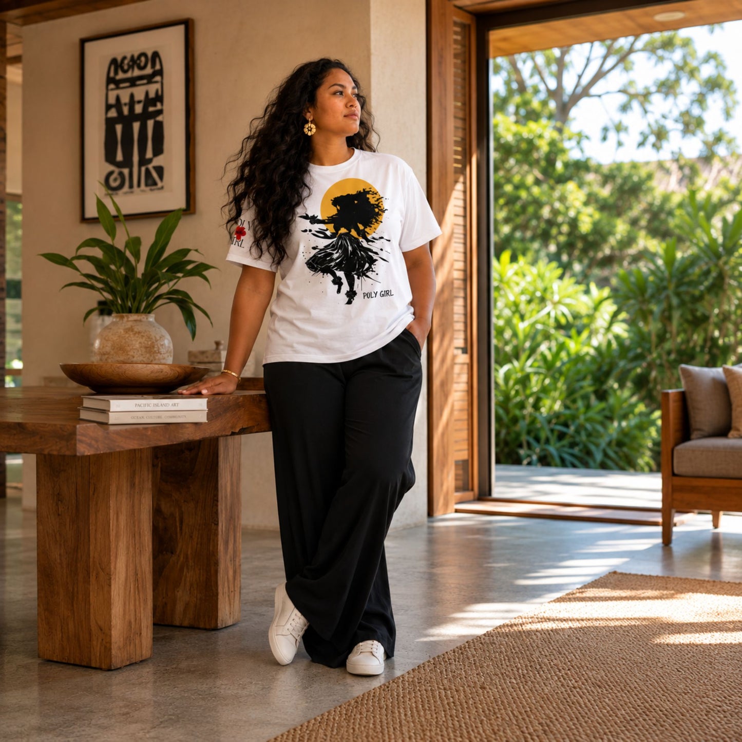 Poly Girl In Motion Tee
