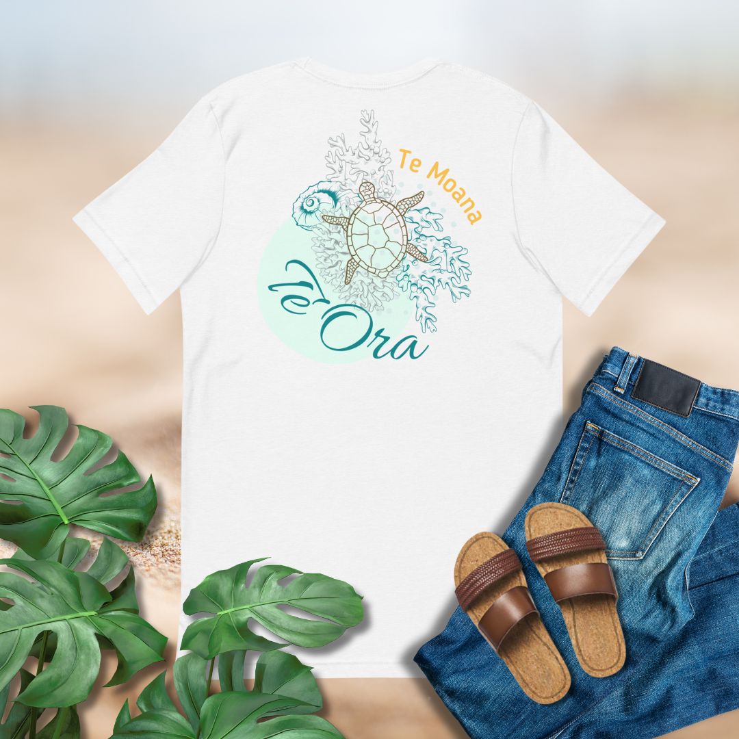 Te Moana, Te Ora Tee | Tahitian Ocean-Inspired Shirt