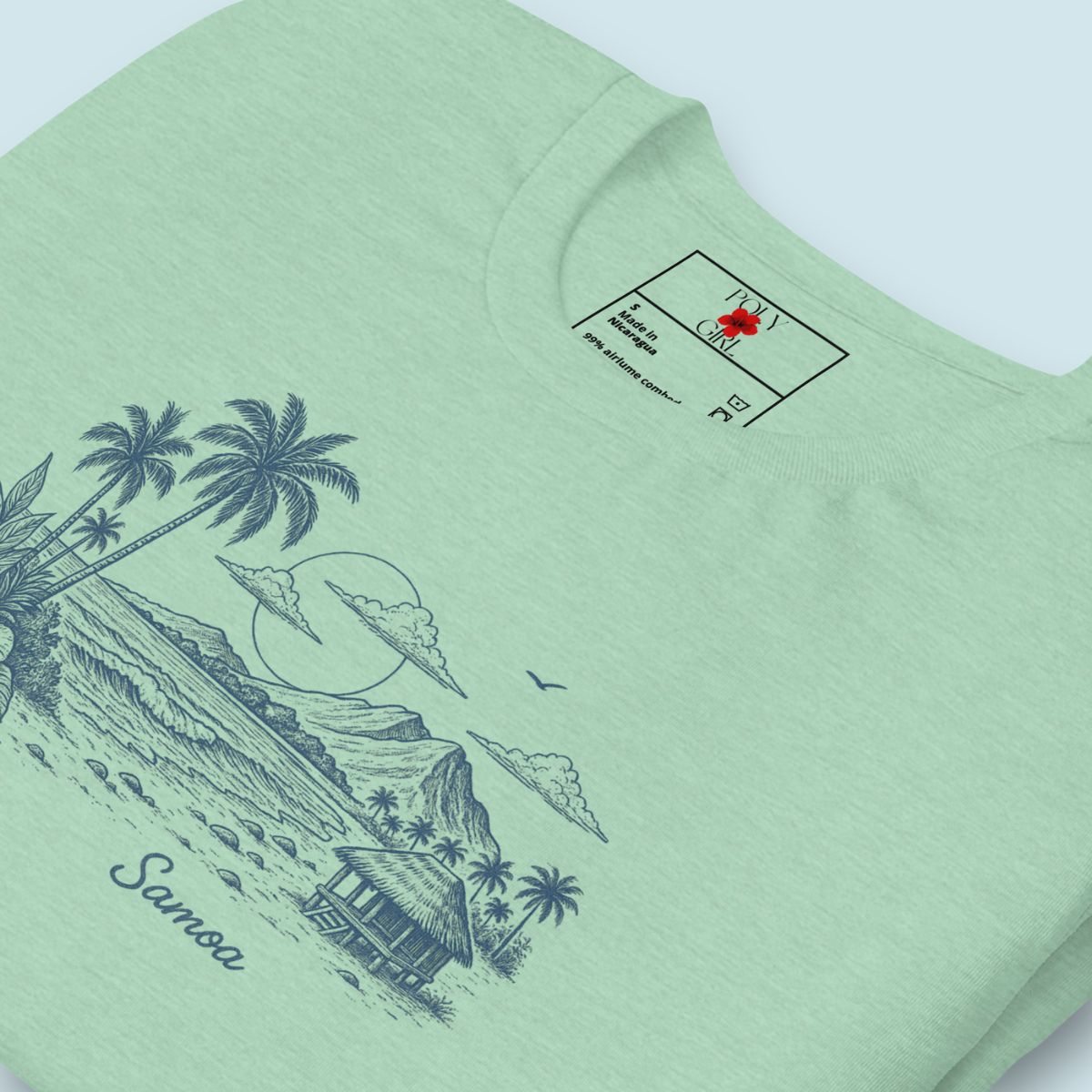 Samoa Beach Fale Tee