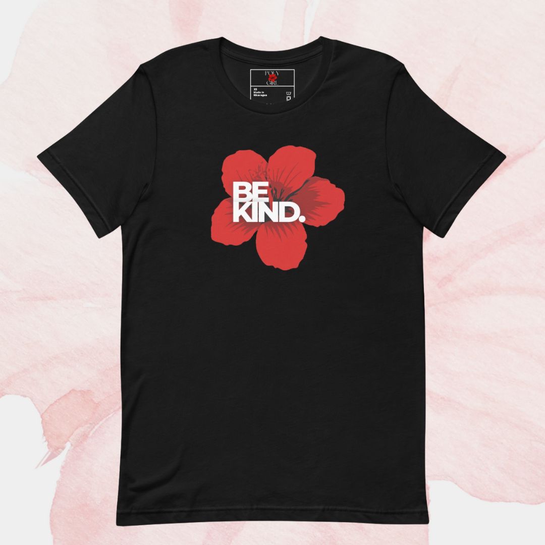 Be_Kind_Mock_ T-shrit in black