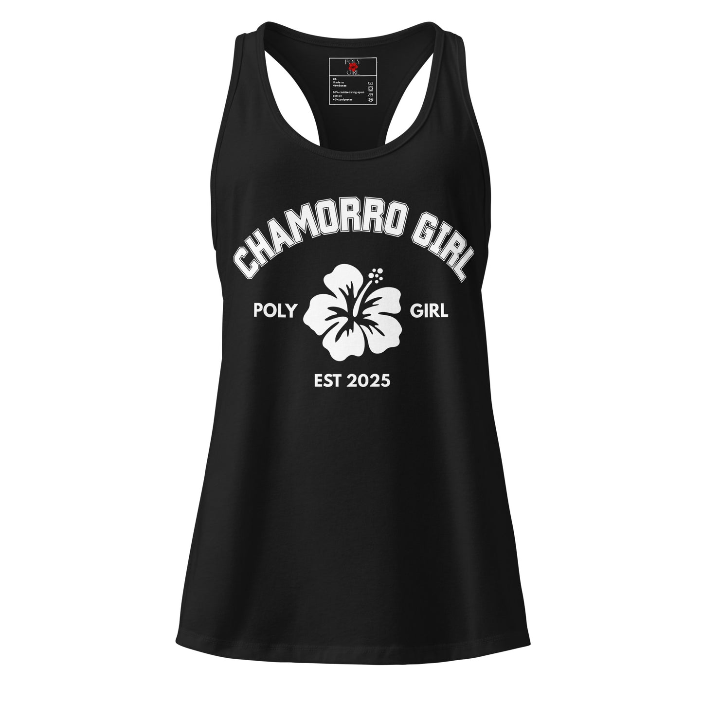 Black Tank Top Chamorro Girl by Poly Girl