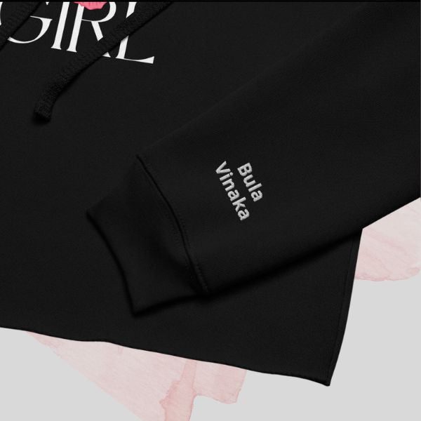 Bula_Vinaka Embroidered Wrist - Hoodie by Poly Girl