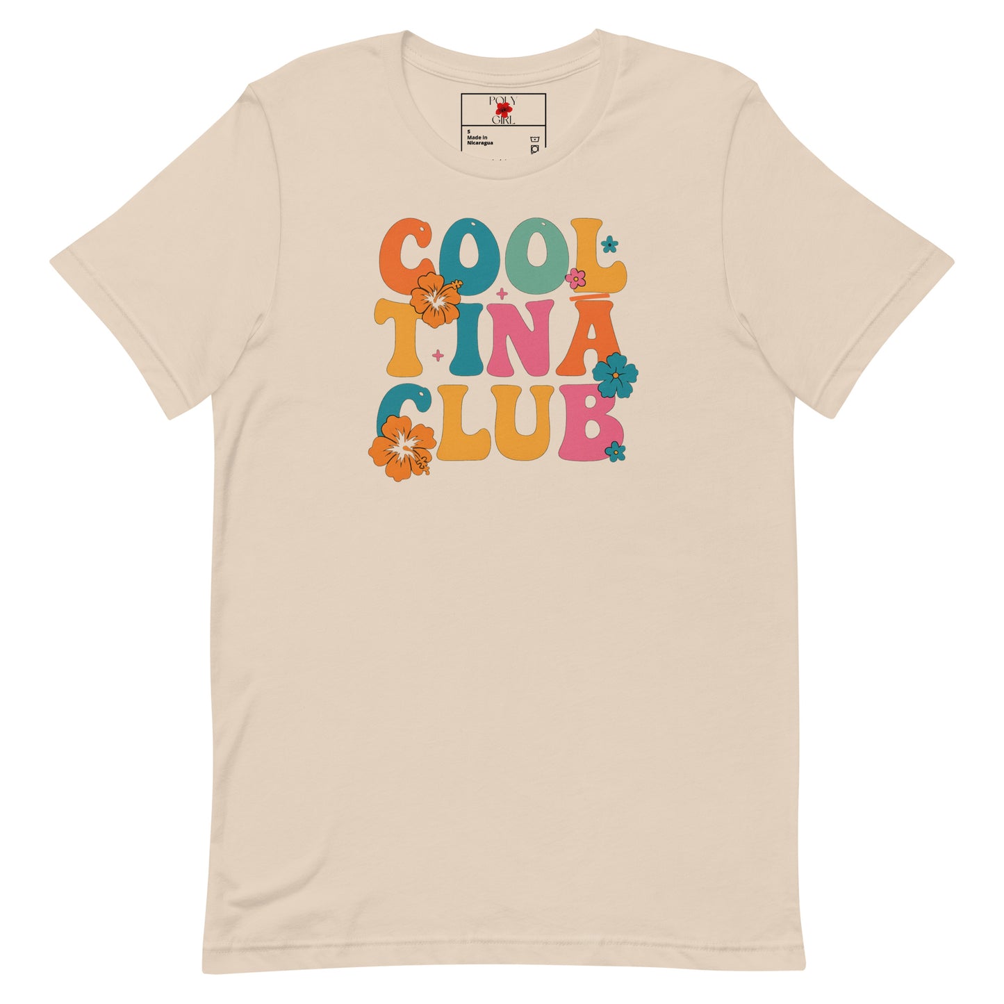 Samoan Cool Tina Club Tee in Beige