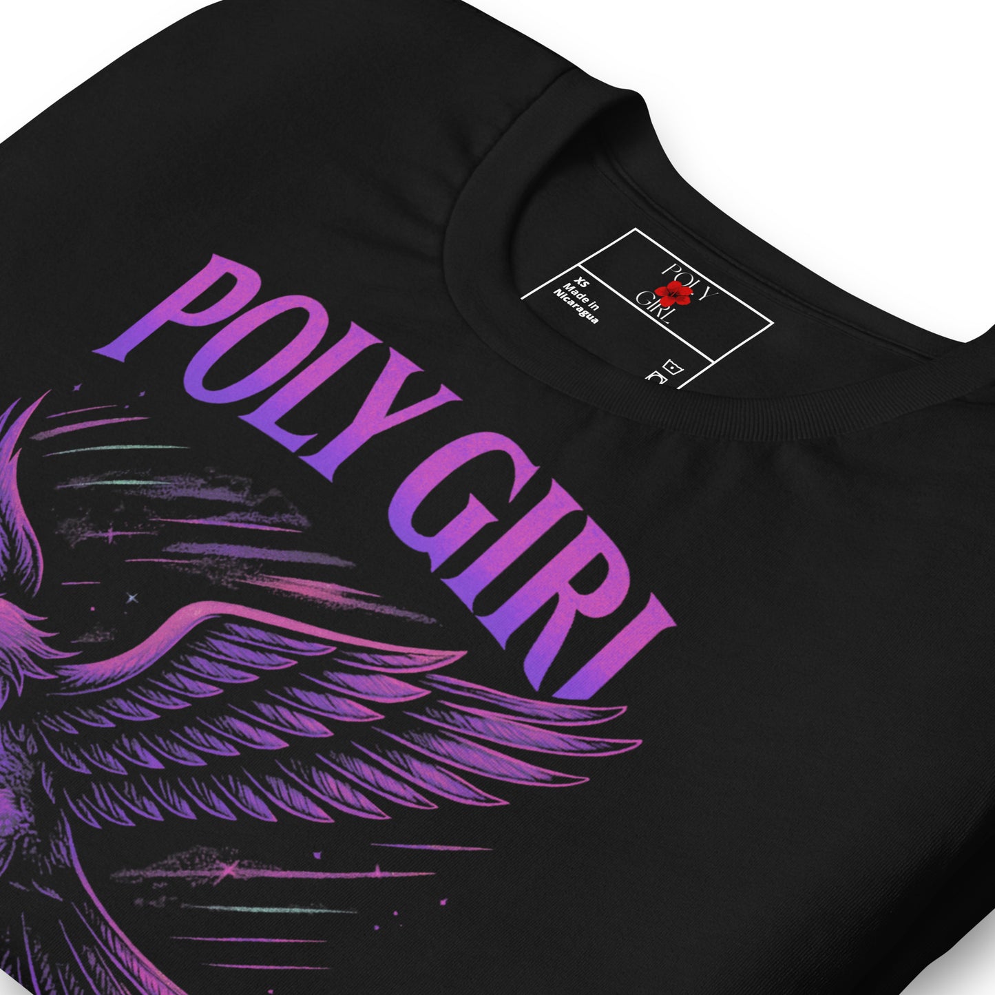 American Samoa Eagle on Poly Girl It’s A Mindset tee with bold eagle artwork