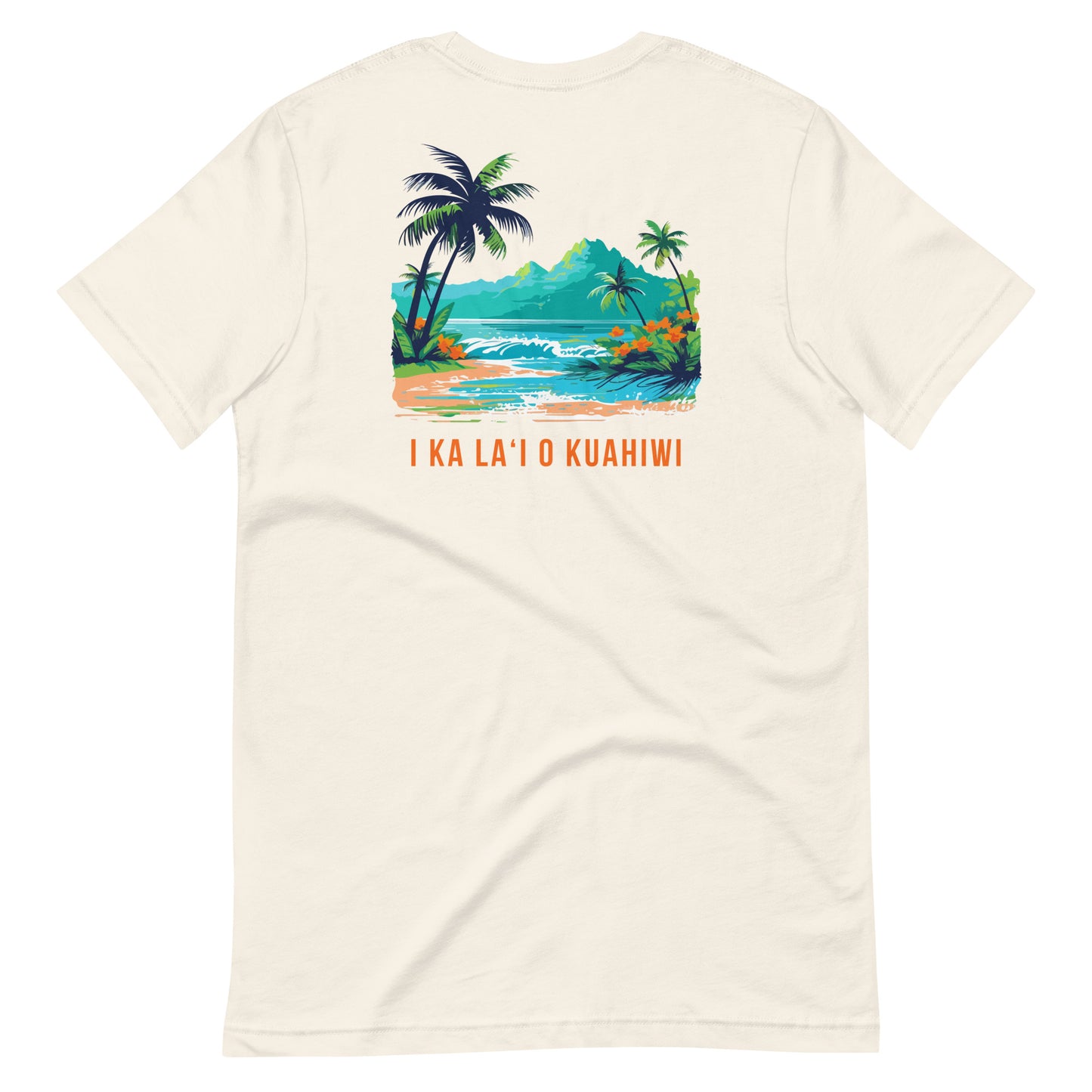I_Ka_La_i_O_Kuahiwi T-shirt in white by Poly Girl
