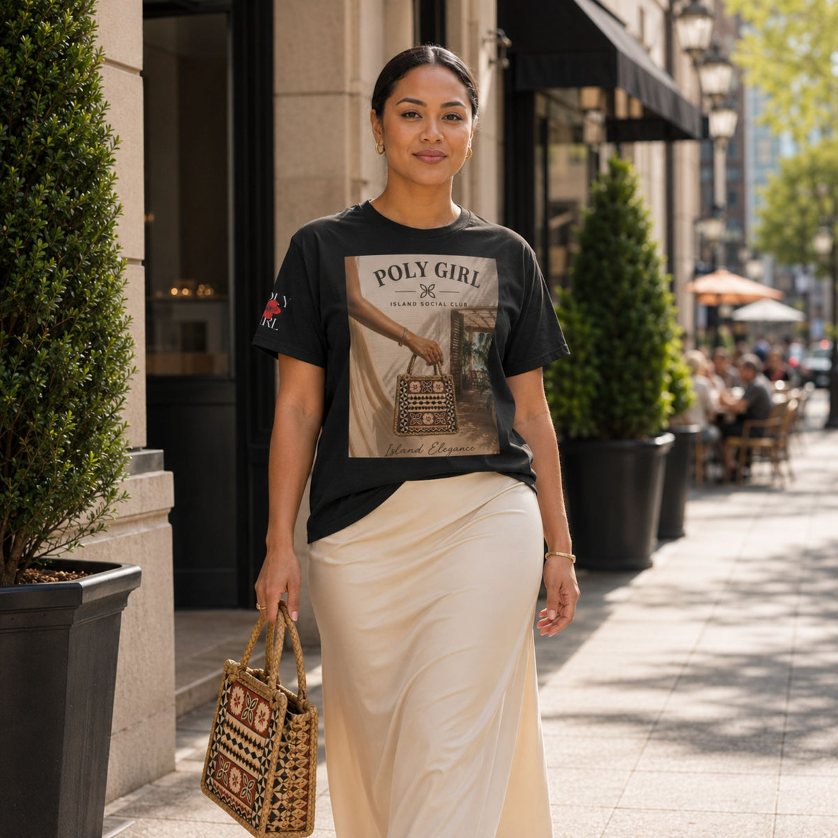 Island Social Tee by Poly Girl