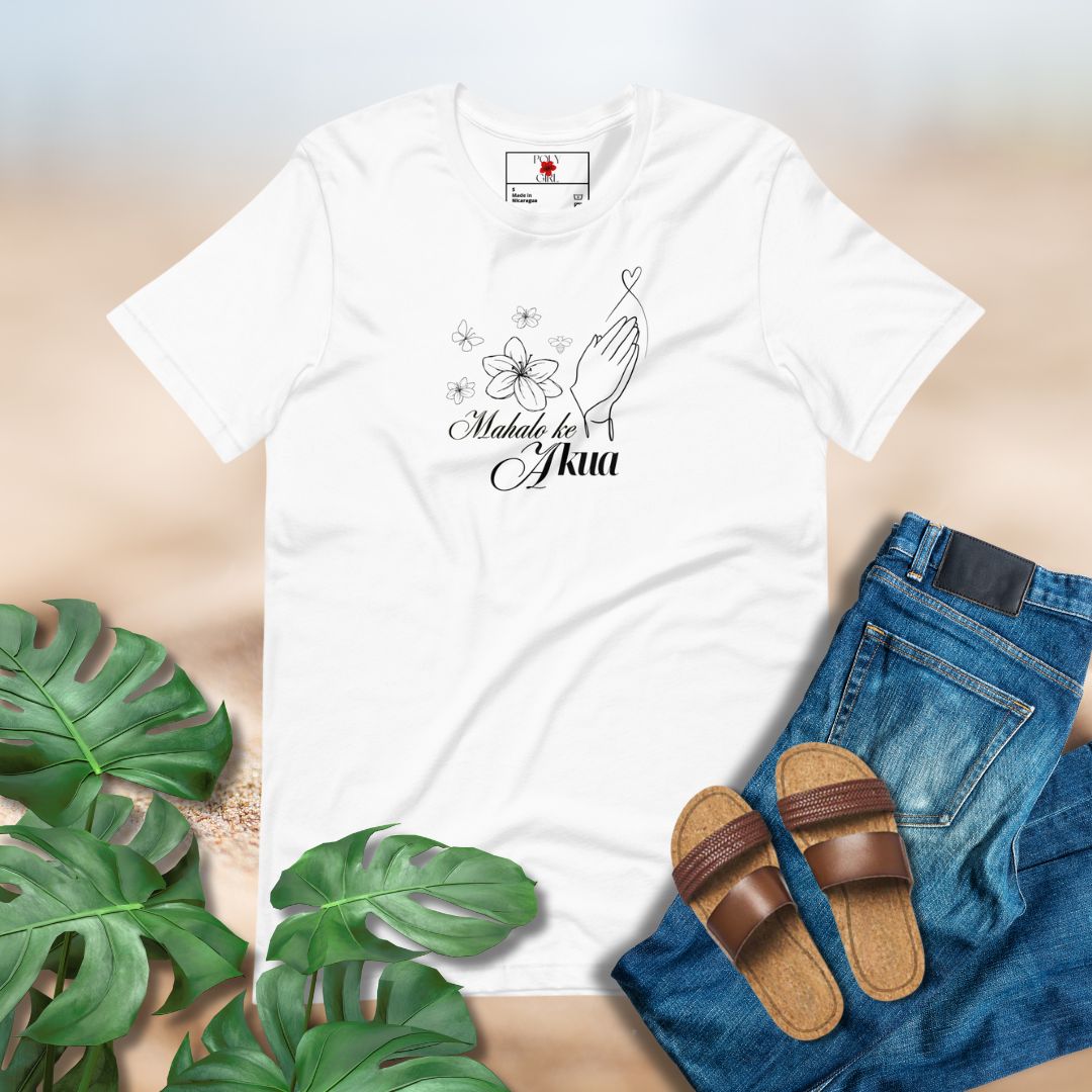 Mahalo ke Akua Tshirt White
