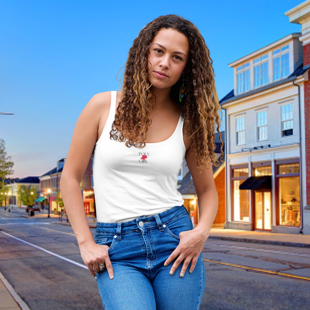 Poly Girl Signature Ribbed Tank
