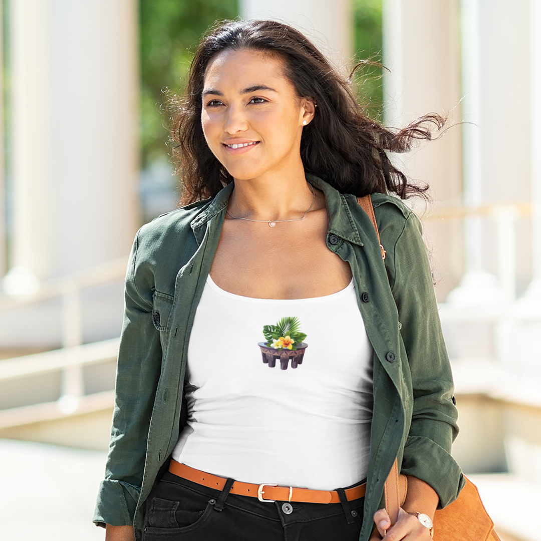 Island Chic, Kava Mix Tank Top