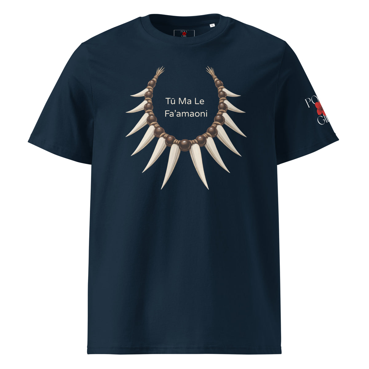 Tū Ma Le Fa’amaoni Samoan Tshirt in Blue