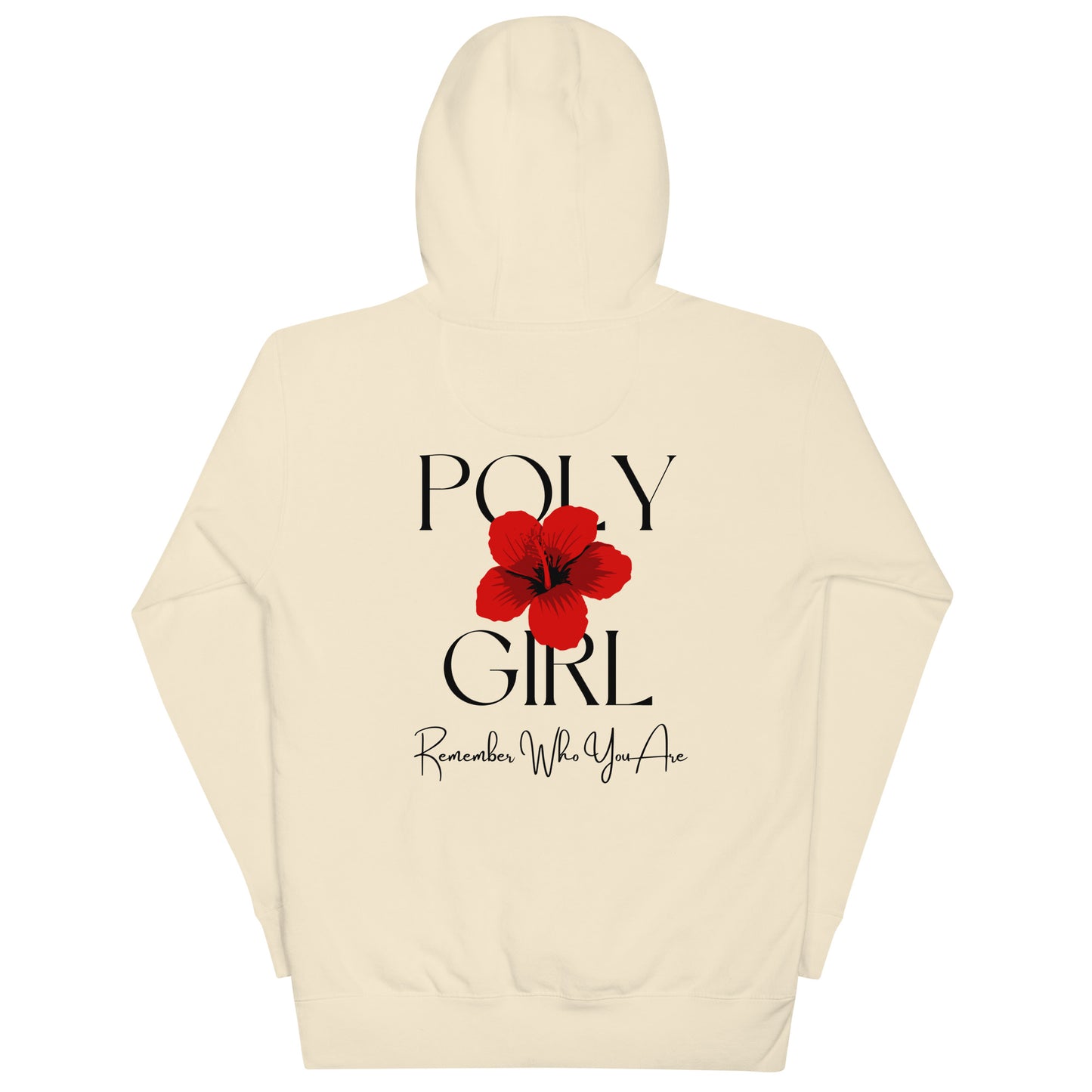 oly Girl Hoodie Remember Who you are in cream