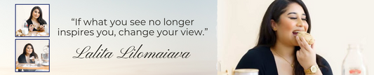 Portrait of Lita Lilomaiava, founder of Crumbed Up, smiling confidently for her Poly Girl feature — a 19-year-old Polynesian entrepreneur balancing school, work, and business.