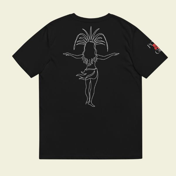 Tahitian Vahine Line Art Tee