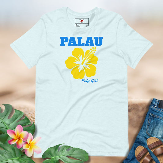 Palau Yellow Hibiscus Tee
