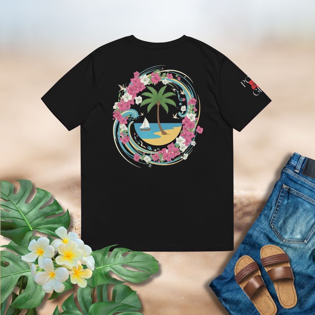 Bougainvillea Guam Motif Tee