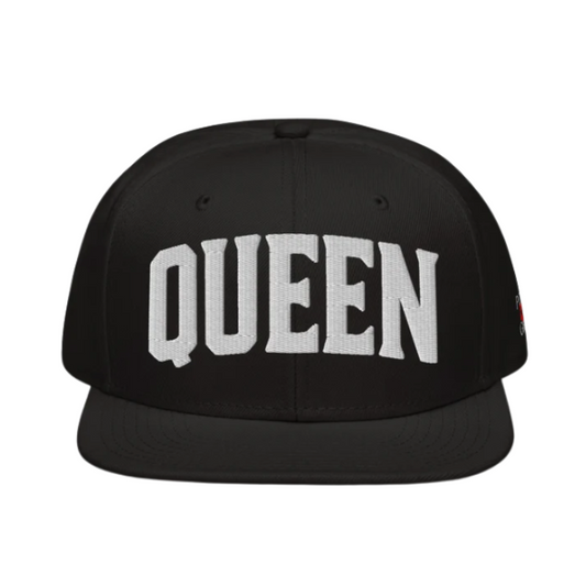 QUEEN 3D Puff Embroidered Hat – Premium Poly Girl Urban Collection