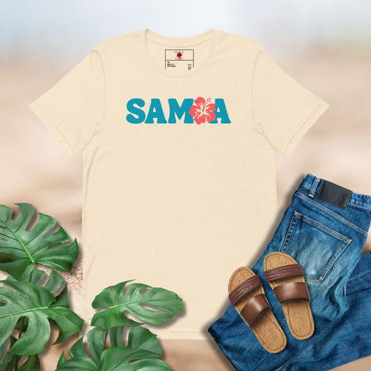 SAMOA Hibiscus Tee.