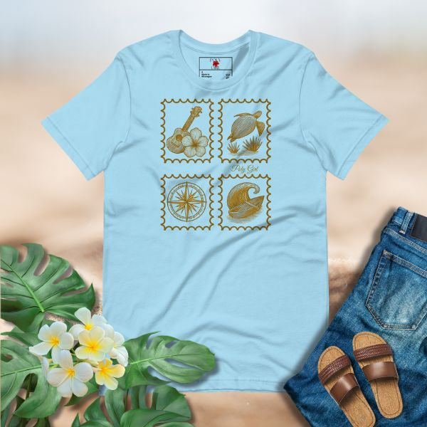 Pacific Vintage Stamp Tee