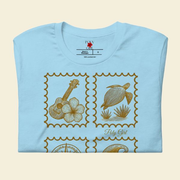 Pacific Vintage Stamp Tee