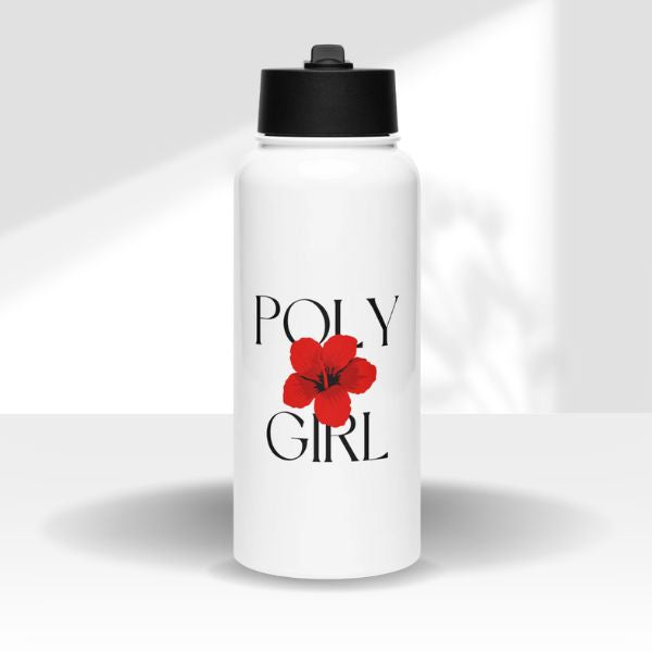 Poly Girl Stainless Steel Water Bottle