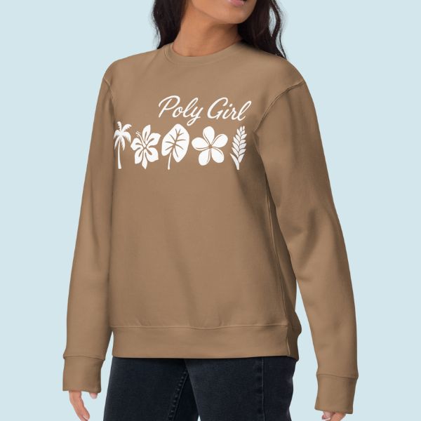 Island Floral Motifs Sweatshirt
