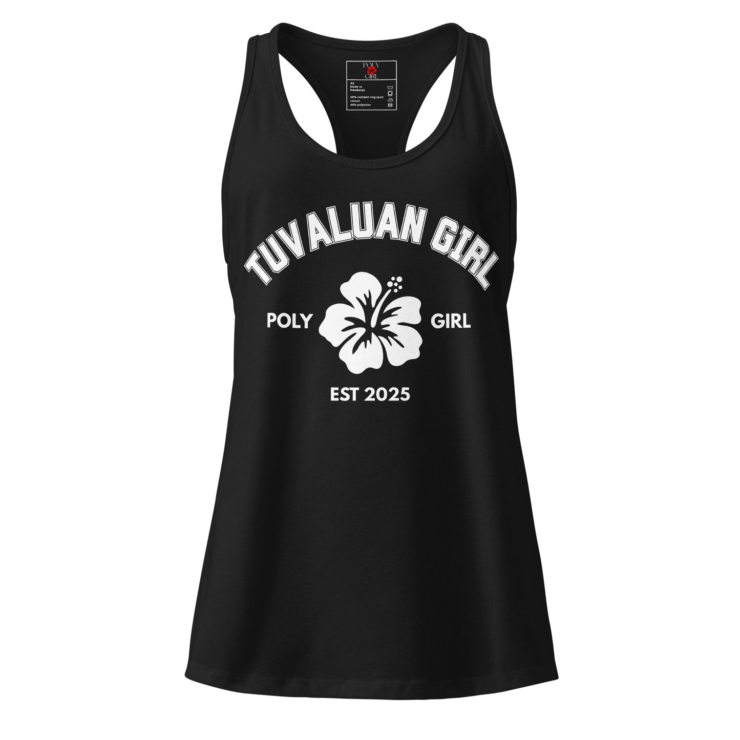 Black Tank top Tuvalu by Poly Girl