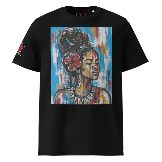 Blue Silence part of The Painted Ladies Collection by Poly Girl in black