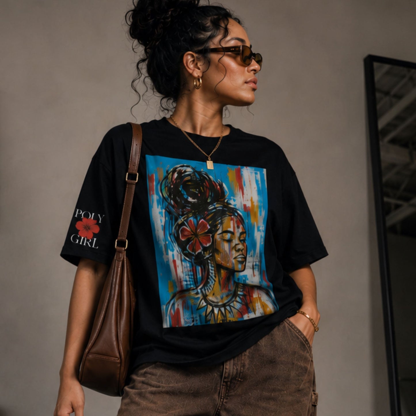 Blue Silence wearable art by Poly Girl 