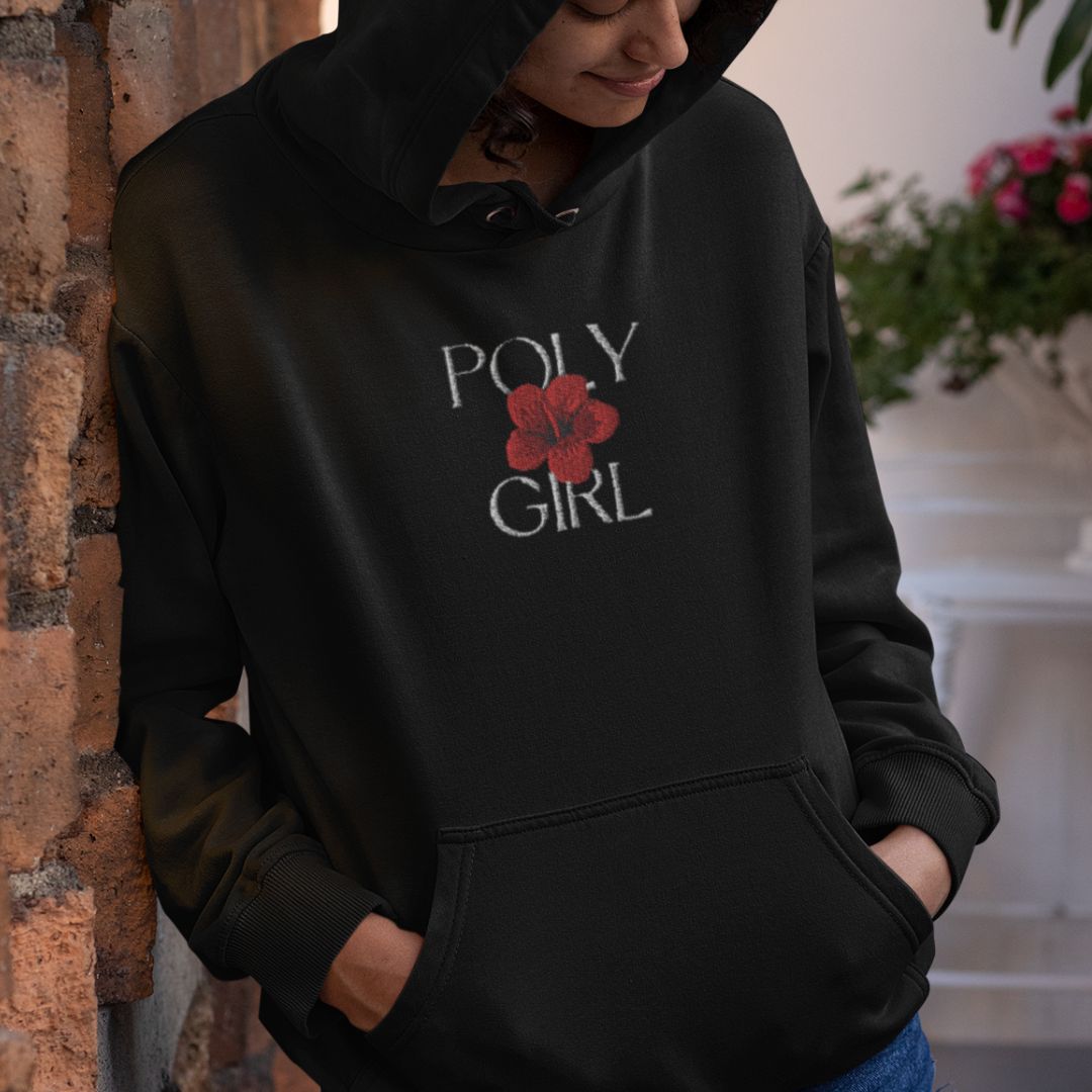 Bula_Vinaka_Fiji_ Hoodie by Poly Girl in Black