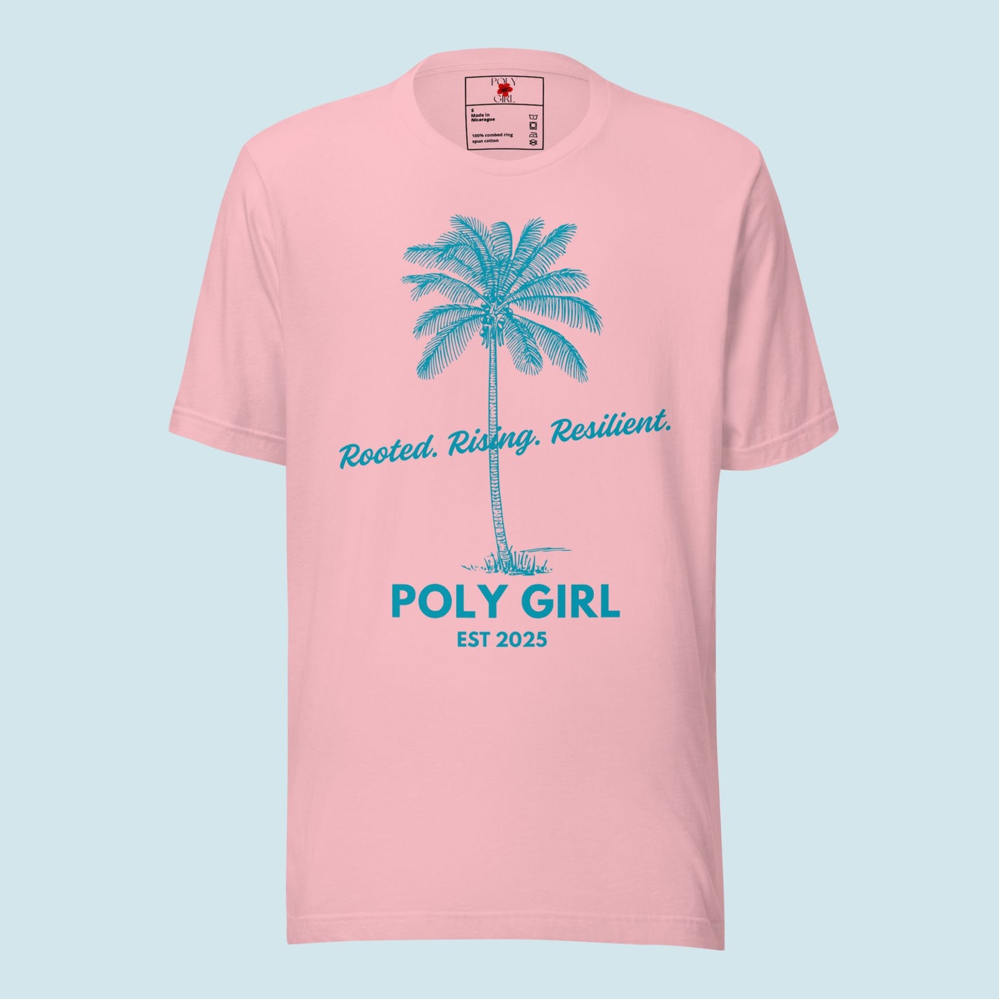 Coconut Palm Tee in pink