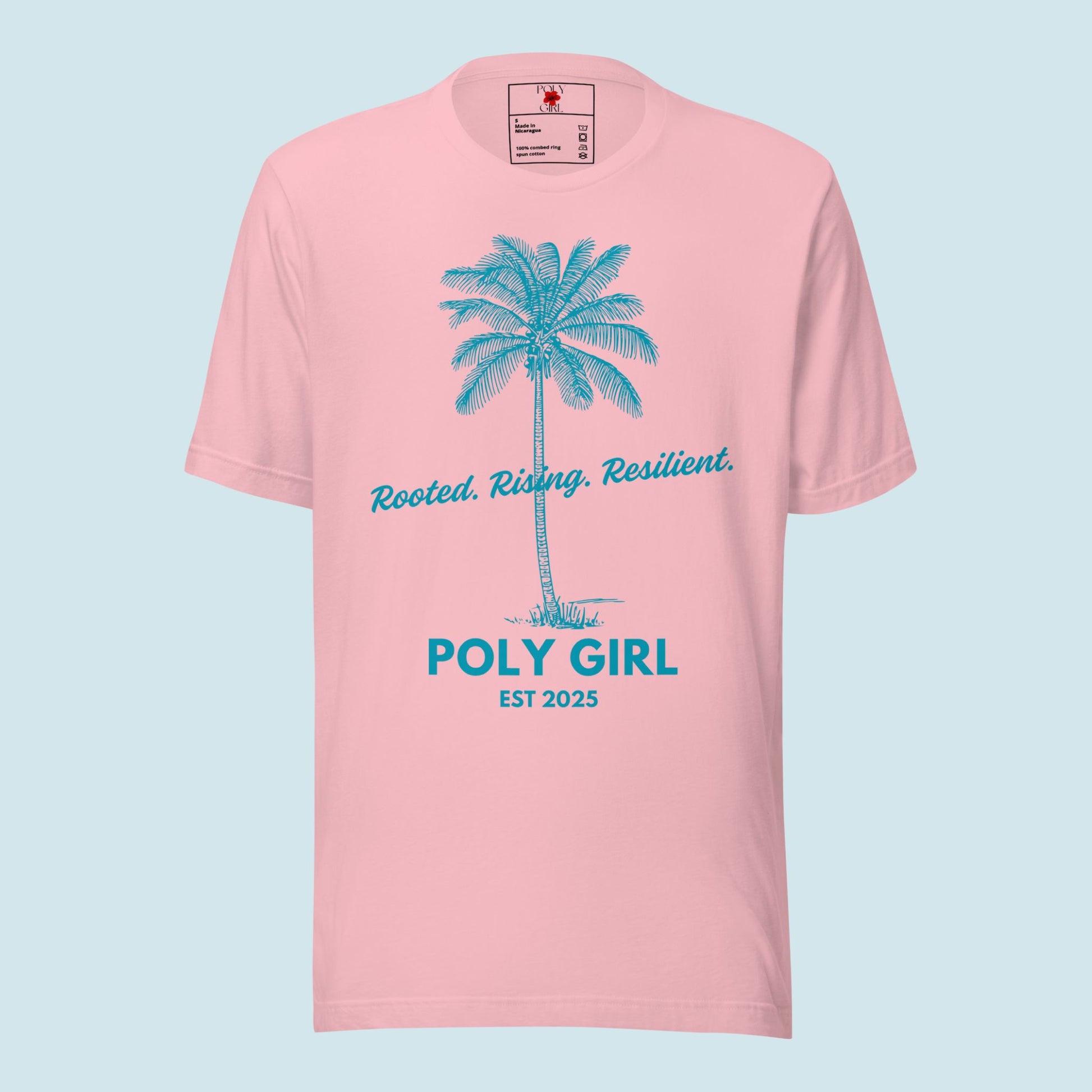 Coconut Palm Tee in pink