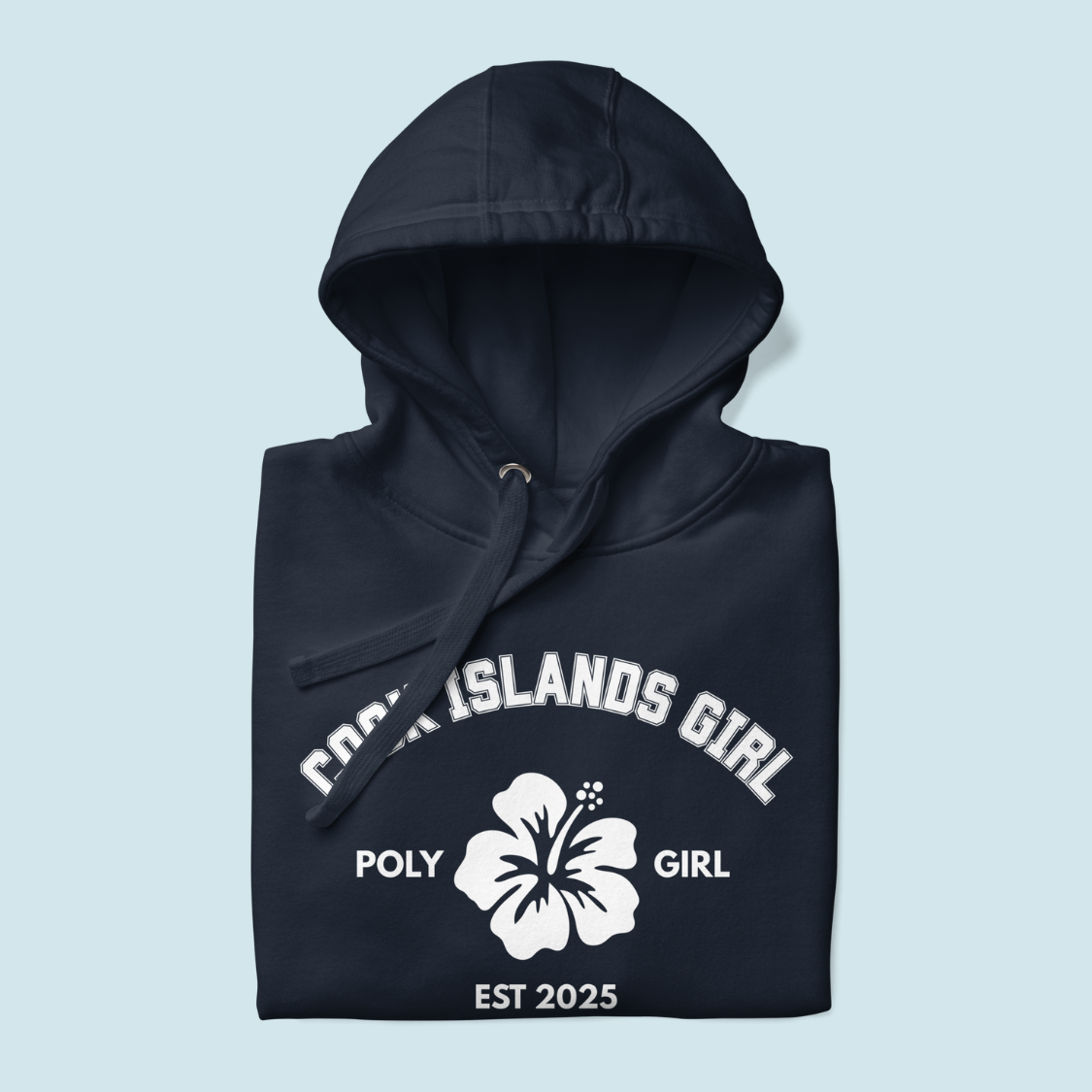 Cook Islands Hoodie in navy