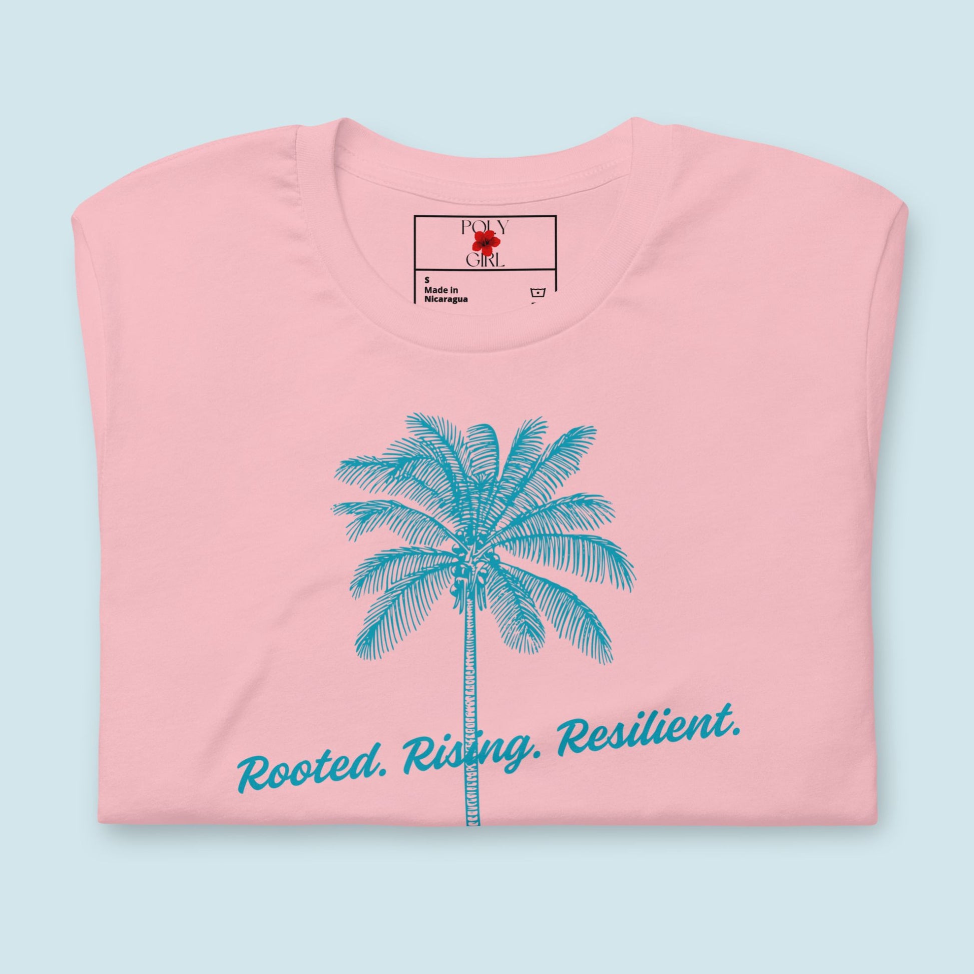 Folded Coconut Palm Tee