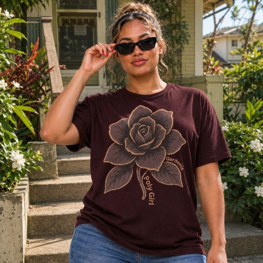Poly Girl Gardenia Tee