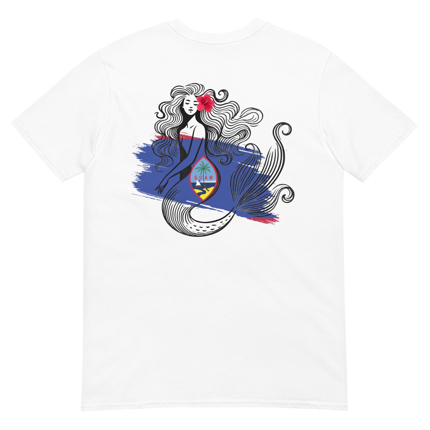 Guam Tshirt_Flag and Sirena  by Poly Girl 