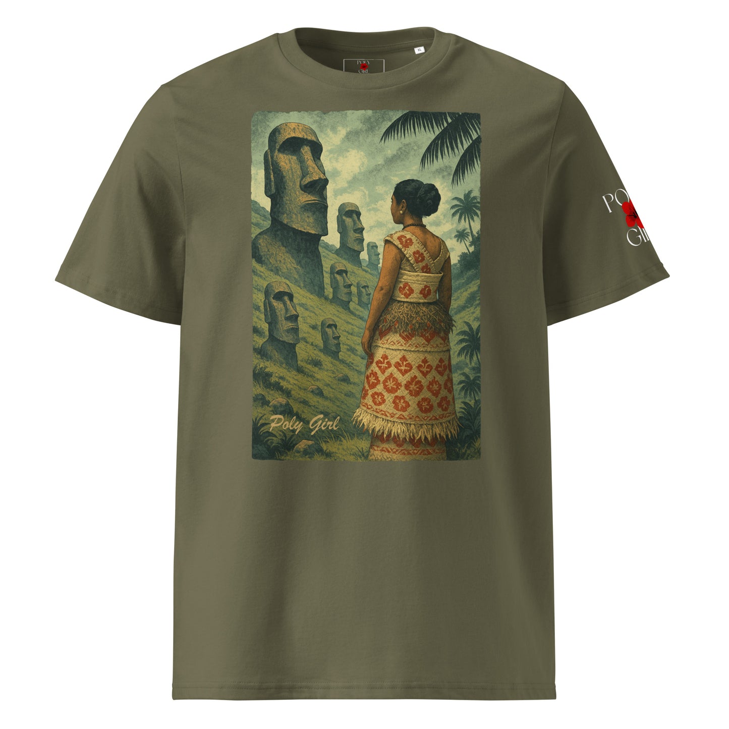 Guardians of the Pacific Tee in army green