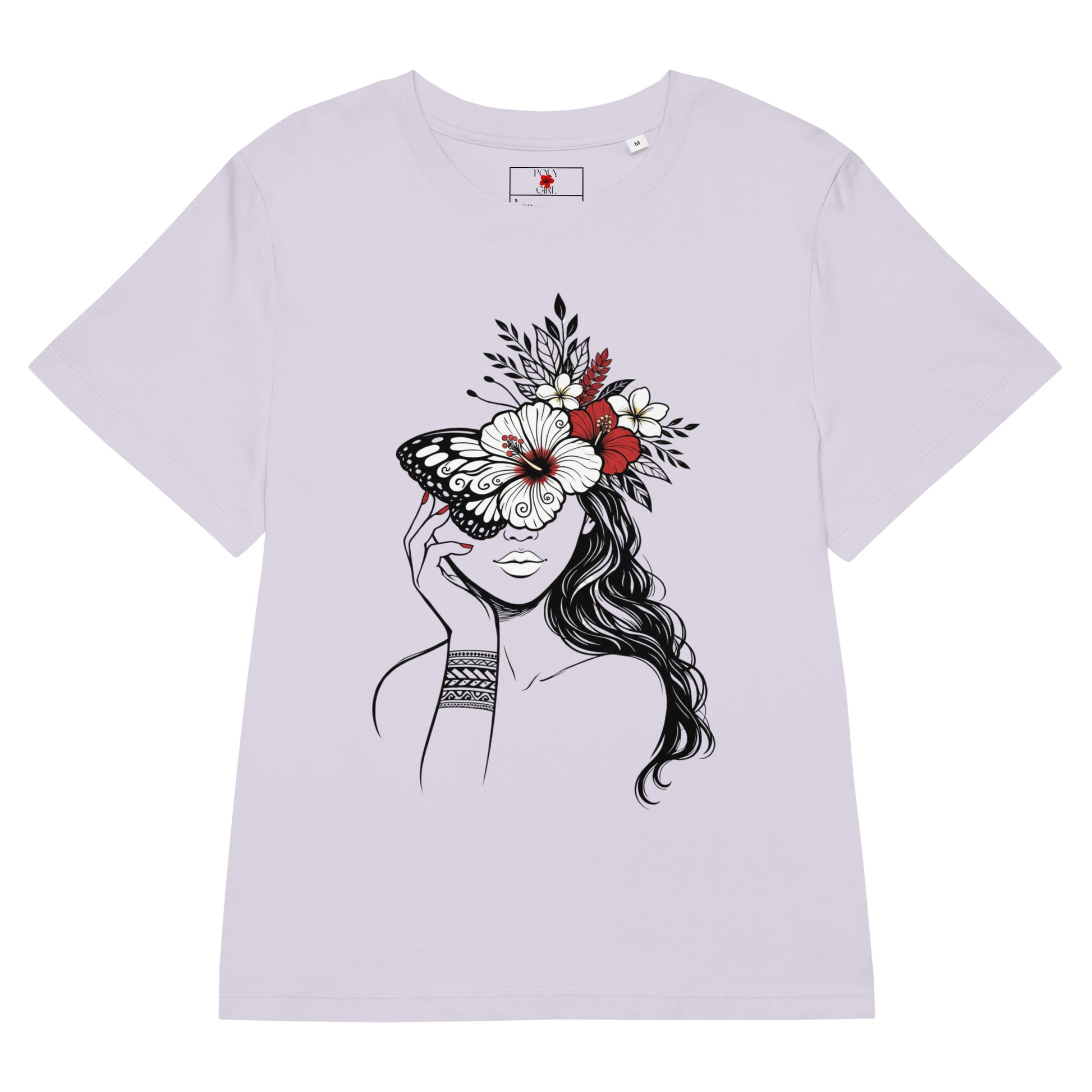 Hat she wears in lavender by Poly Girl