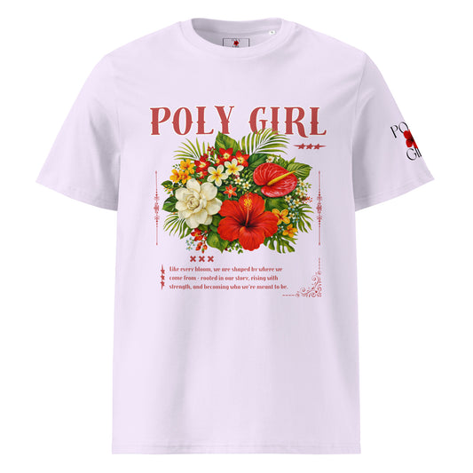 Island Baroque Tee by Poly Girl in lavender
