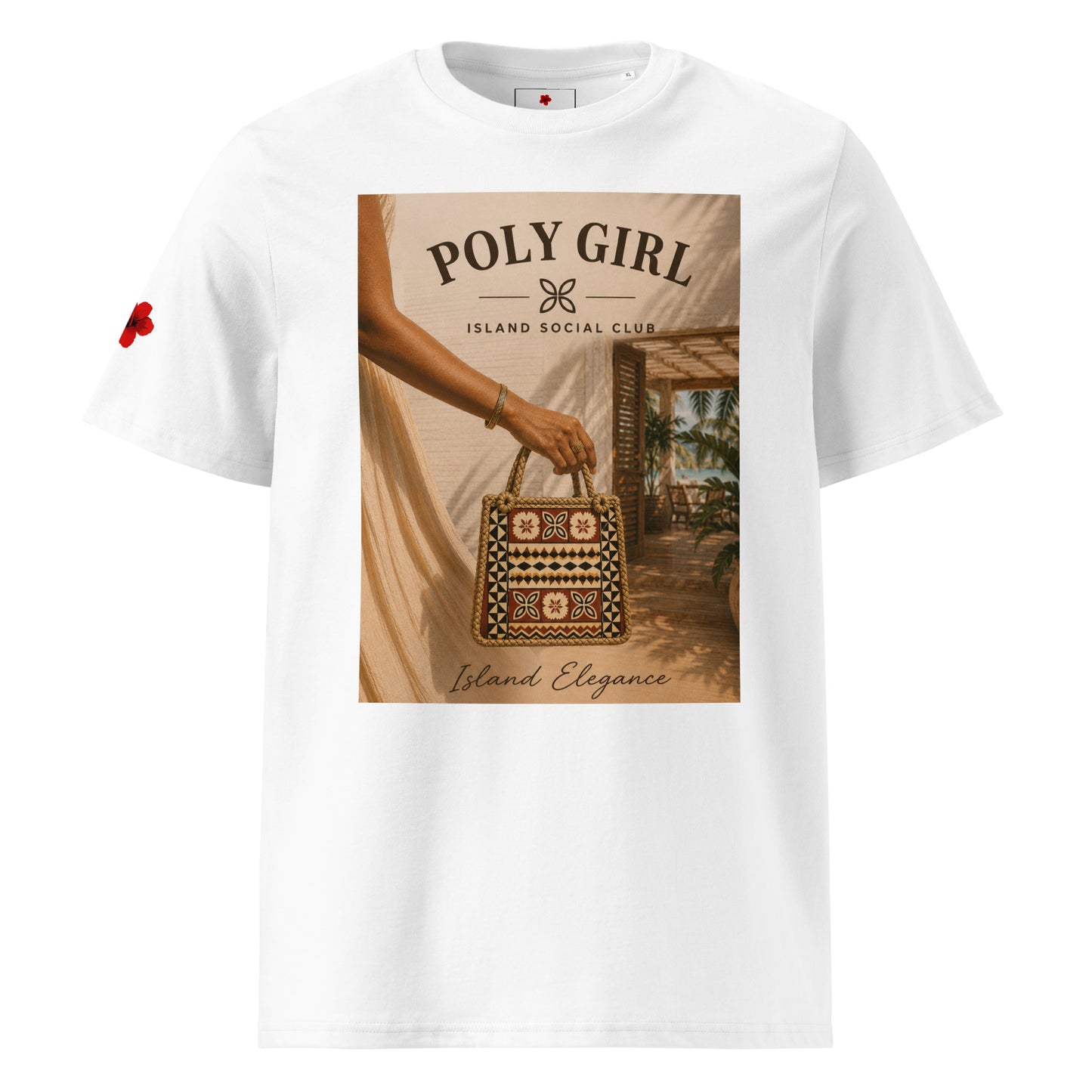 Island Social Club Tee in White