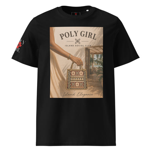 Island Social Club Tee in Black by Poly Girl