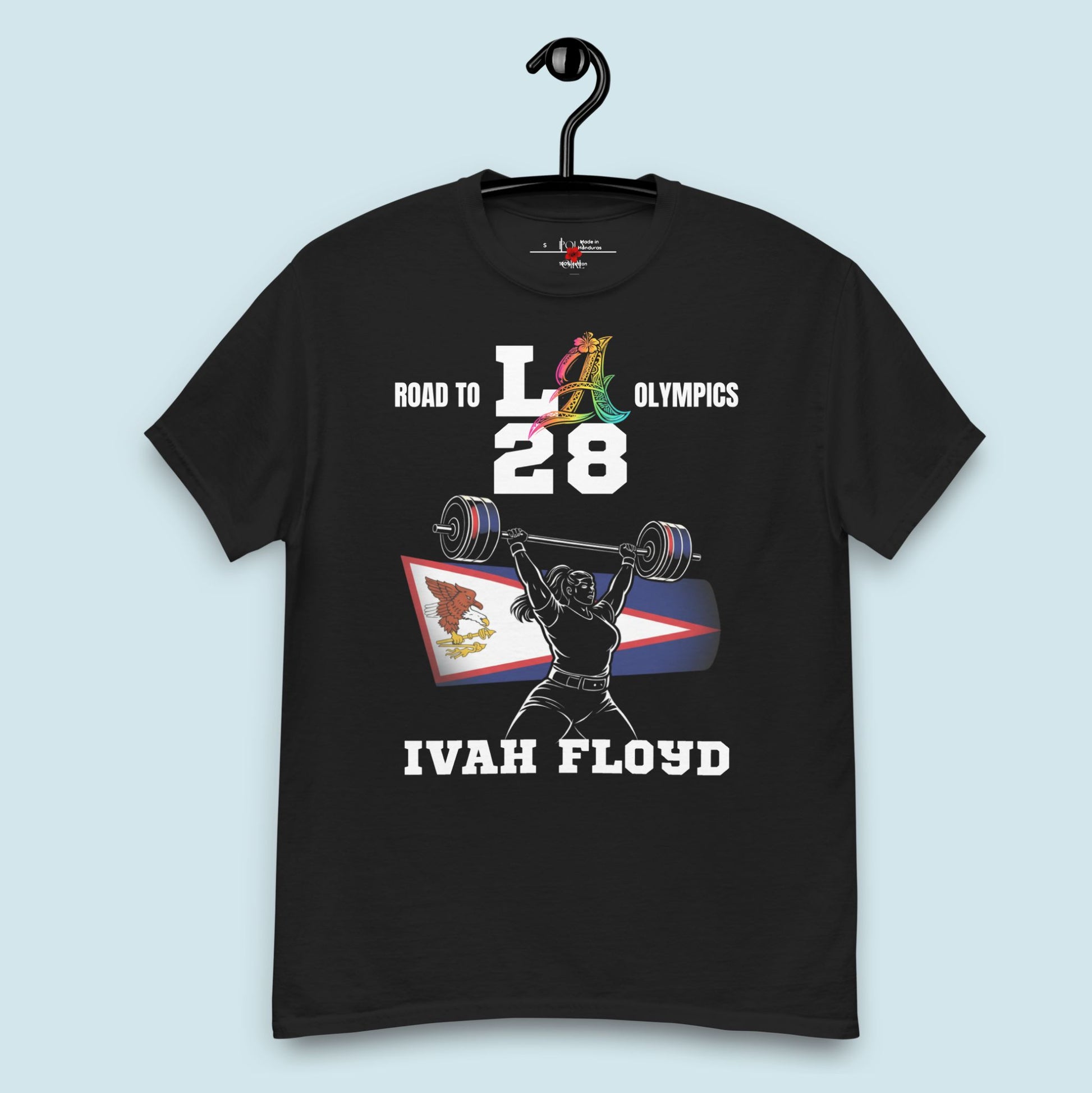 Ivah Floyd Tee on hanger