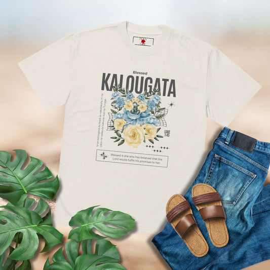 Kalougata Blessed Fijian Tshirt by Poly Girl 