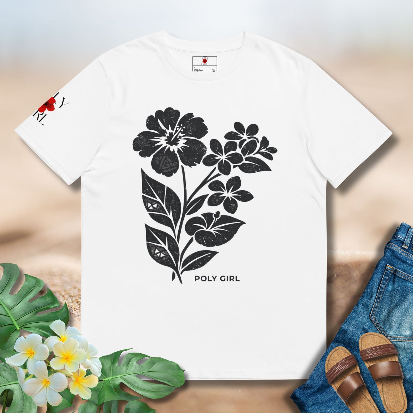 Many Paths One Root Tshirt in white