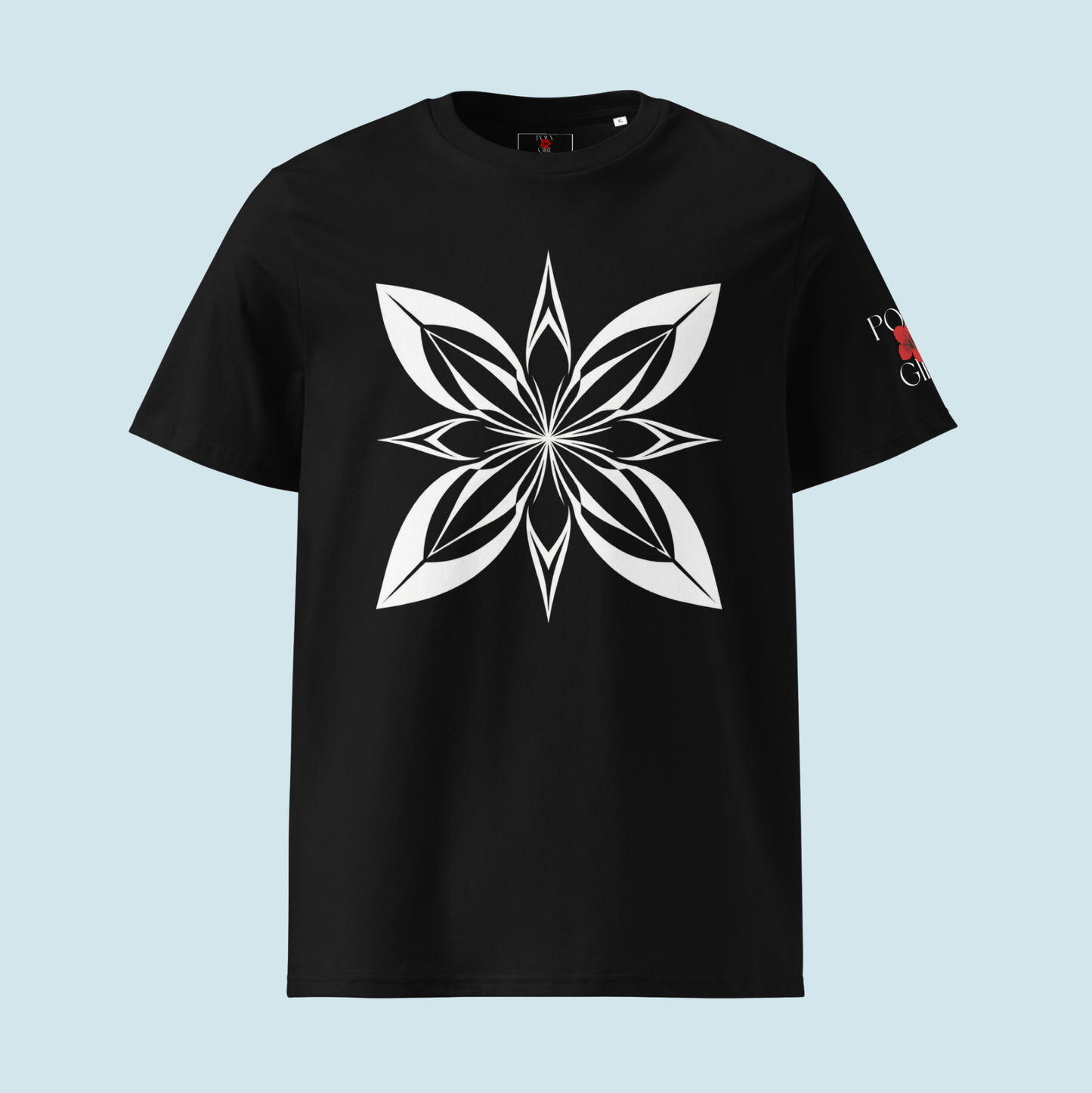 Modern design of samoan siapo motif design on tshirt