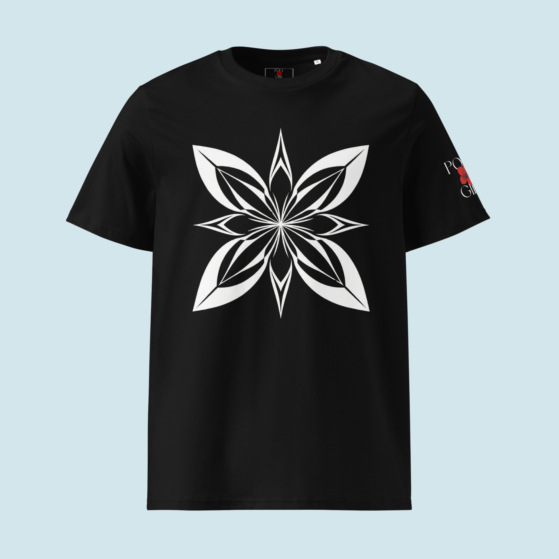 Modern design of samoan siapo motif design on tshirt