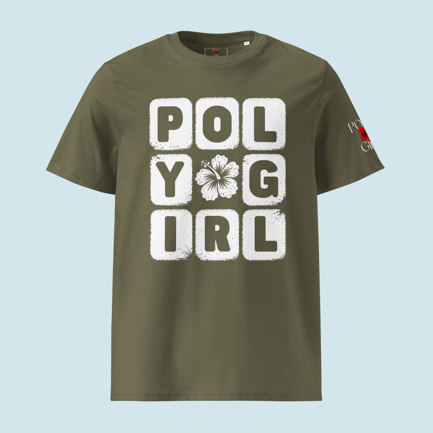 Block Legacy Tee in navy by Poly Girl