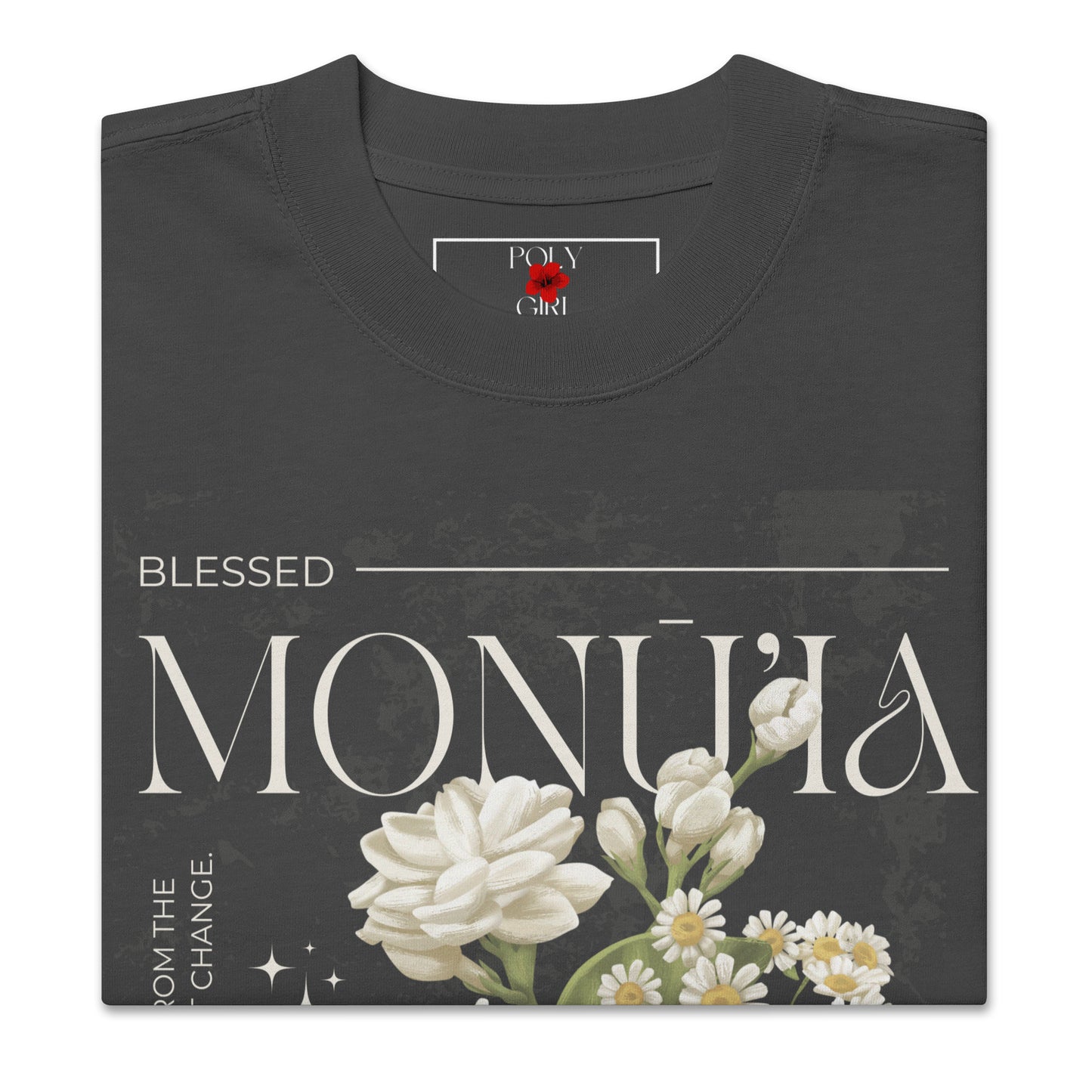 Oversized faded tshirt by Poly Girl 