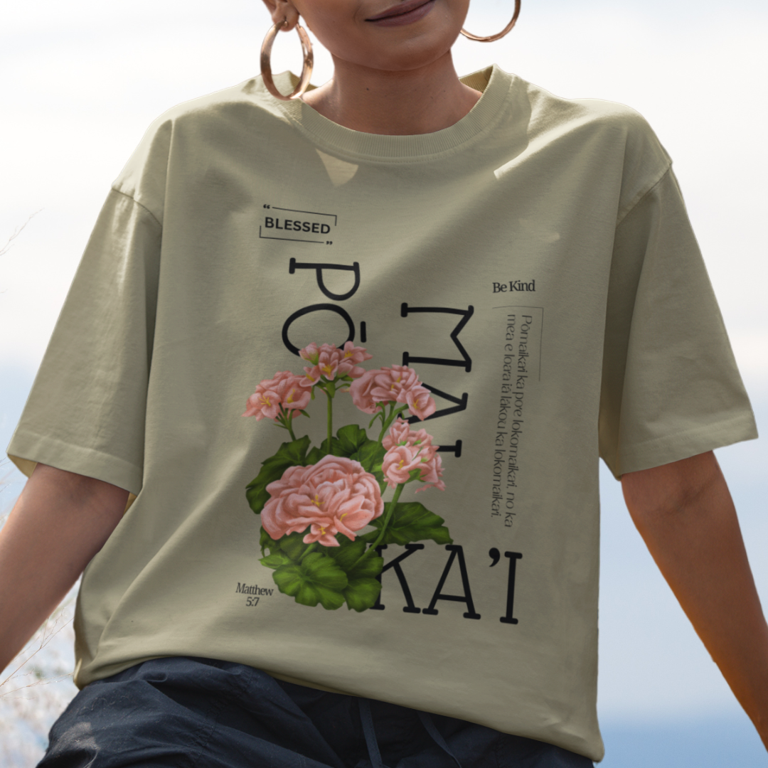 Pōmaika'i Blessed Tshirt By Poly Girl 