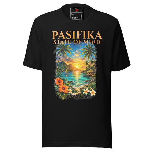 Paradise Found Classic Tee in black