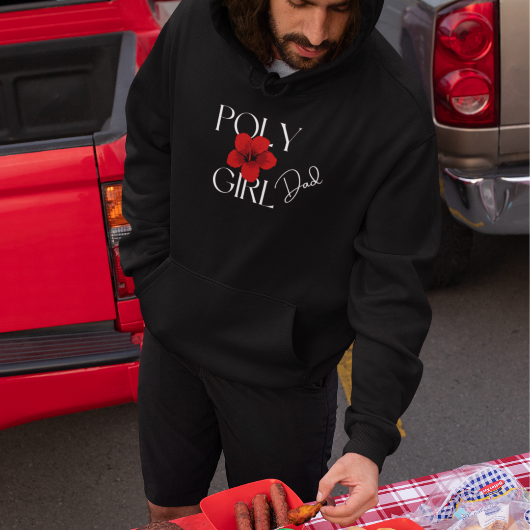 Poly Girl Dad Hoodie